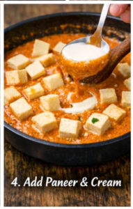 Add Paneer & Cream