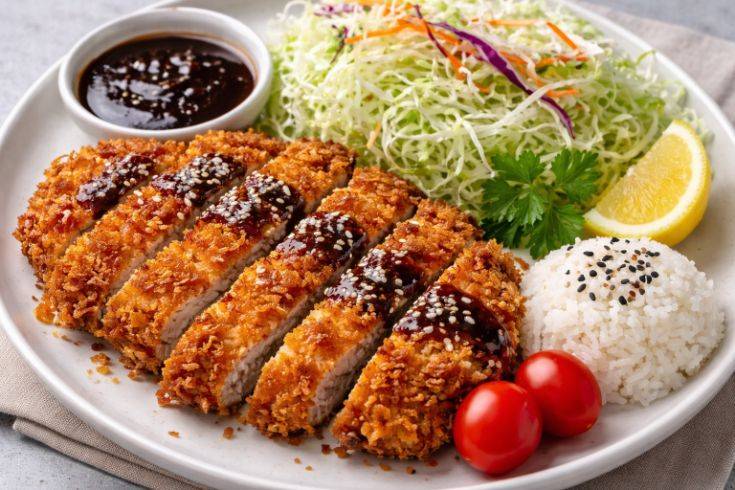TONKATSU (CRISPY JAPANESE PORK CUTLET)