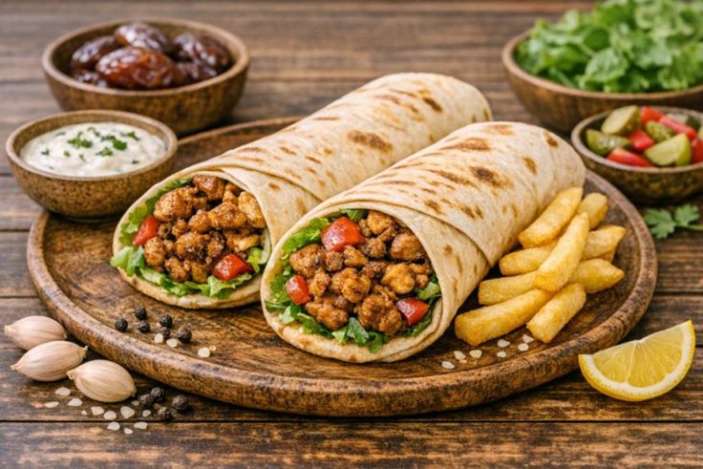 Chicken Shawarma Wraps