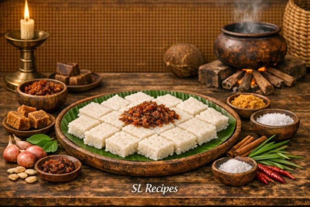 Authentic Sri Lankan Milk Rice (Kiribath) Recipe